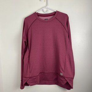 Helly Hansen Coral Pink Recycled Polyester Sweatshirt